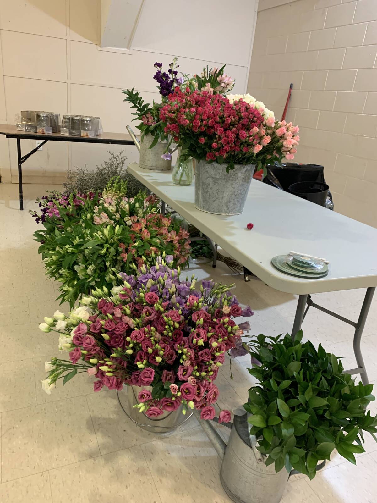 Flower arranging workshop